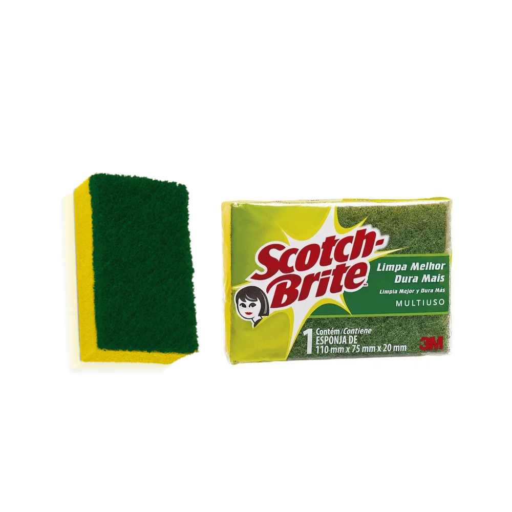 Esponja Dupla Face Scotch Brite 3m