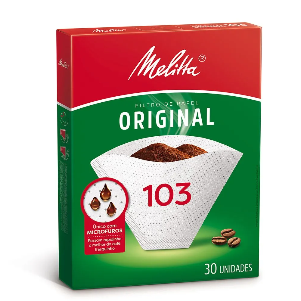 Filtro De Papel 103 C/ 30 Melitta