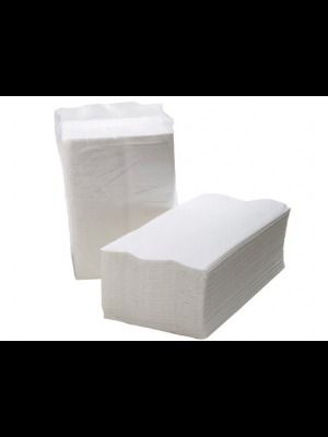 Papel Toalha Branco 2 Dobras 20cm X 21cm C/ 1000 Folhas Santeck