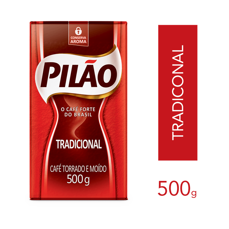 Café A Vácuo Tradicional 500g Pilão