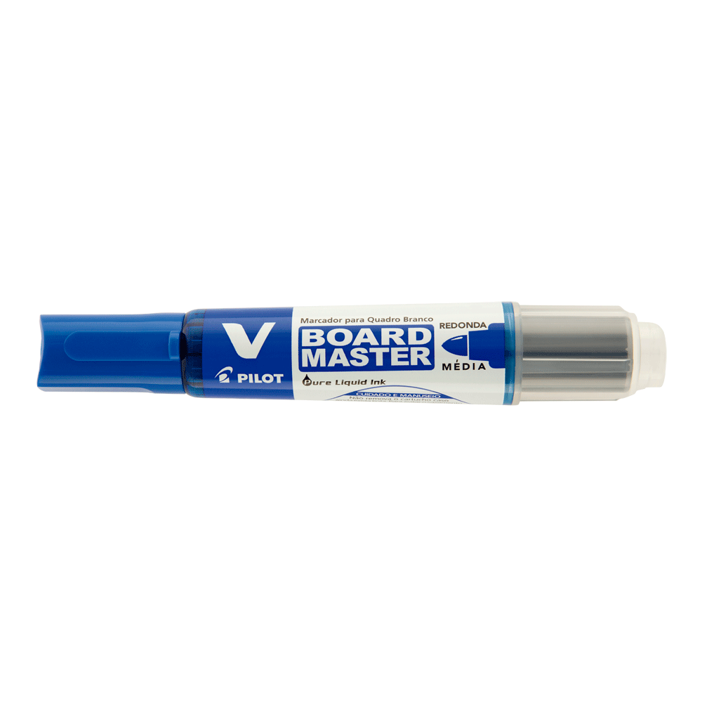 Pincel Quadro Branco Wbma Recarregavel Azul Pilot