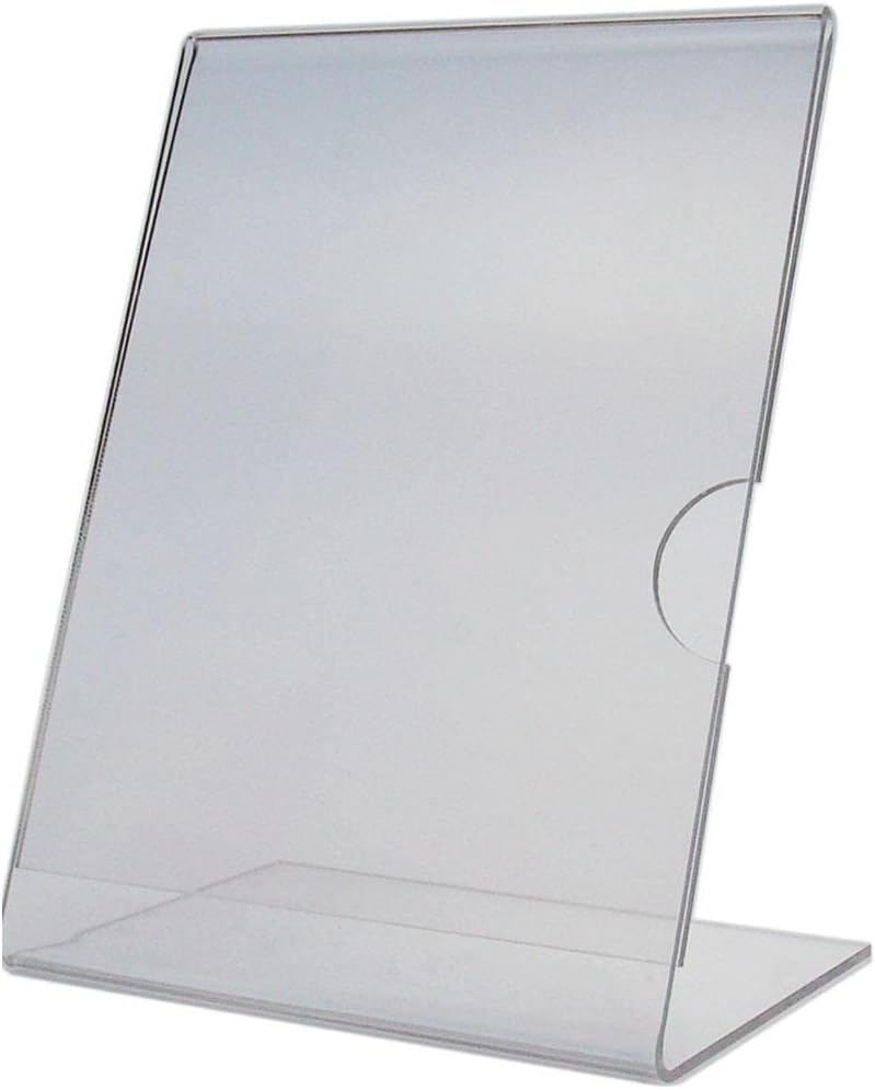 Display De Mesa A4 Vertical C/ Apoio 90056 Cristal Acrinil
