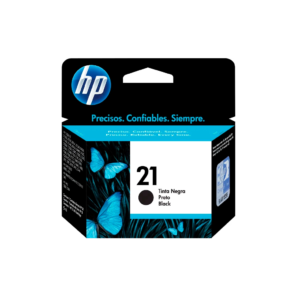 Cartucho Original Hp21 C9351 7ml Preto Hp