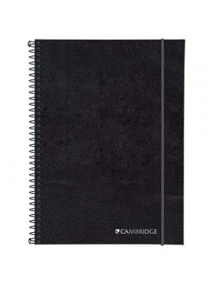 Caderno Universitário Preto Cambridge C/ 80 Folhas Tilibra 