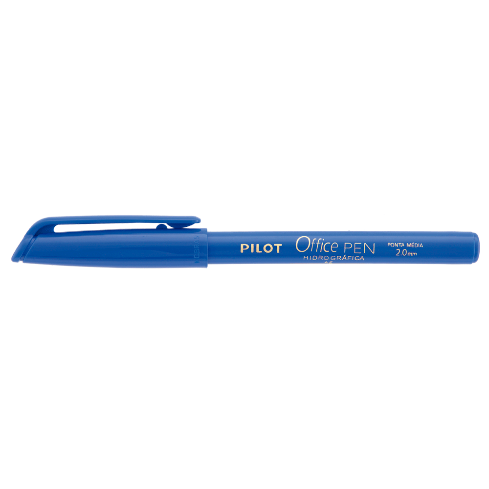 Caneta Hidrográfica Office Pen Azul 2.0 Pilot