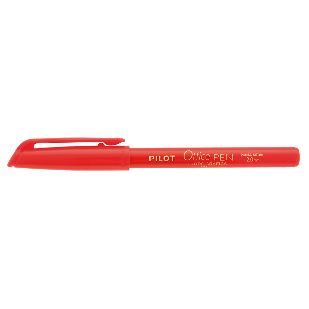 Caneta Hidrográfica Office Pen Vermelha 2.0 Pilot