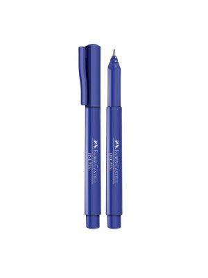 Caneta Fine Pen Azul Faber Castell