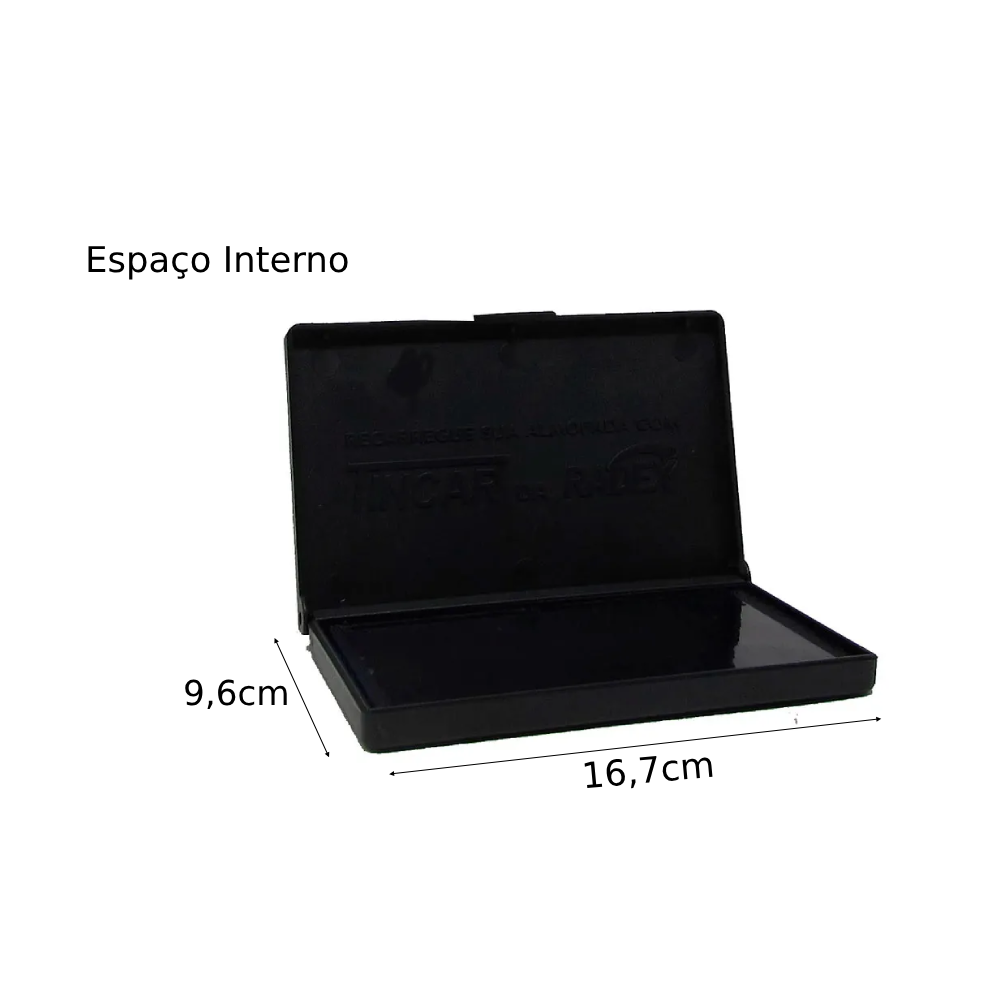 Almofada N. 4 Com Tinta Preta Radex