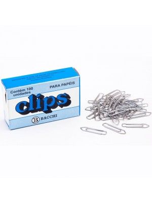 Clips Galvanizado N. 1 C/ 100 Unidades Bacchi