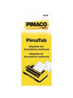 Etiqueta P/ Impressora Matricial 1 Carreira 107x48 C/ 3000 Pimaco 