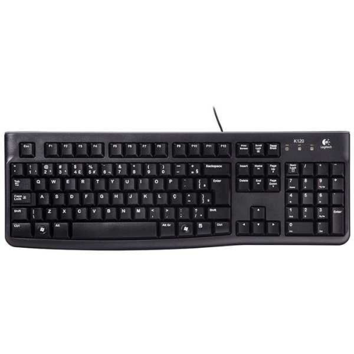 Teclado Usb K120 Preto Logitech  