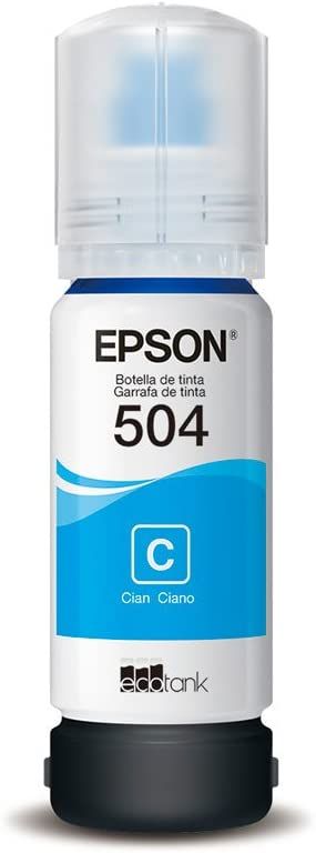 Refil De Tinta Original T504220 Ciano 70ml Epson