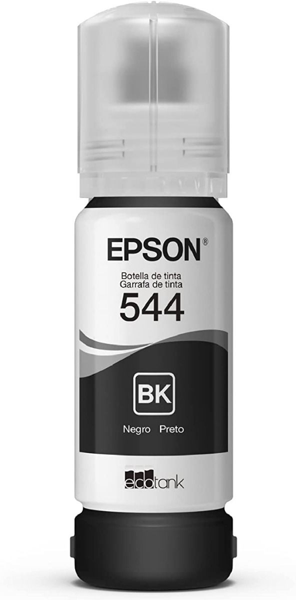 Refil De Tinta Original T544120 Preto 65ml Epson