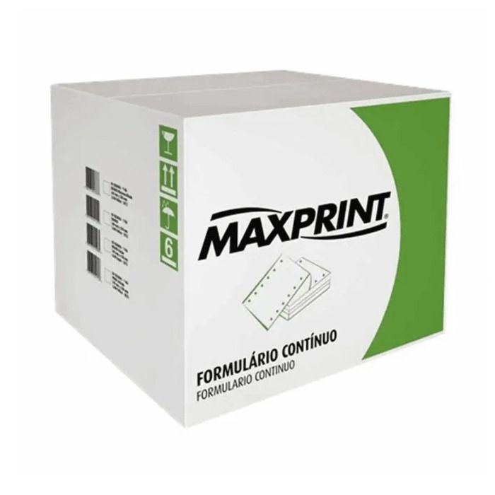 Formulário Contínuo Razão 2 Vias C/ 3000 3076 Maxprint 