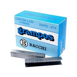 Grampo Rapid 9/14 Galv Cx C/5000 Bacchi