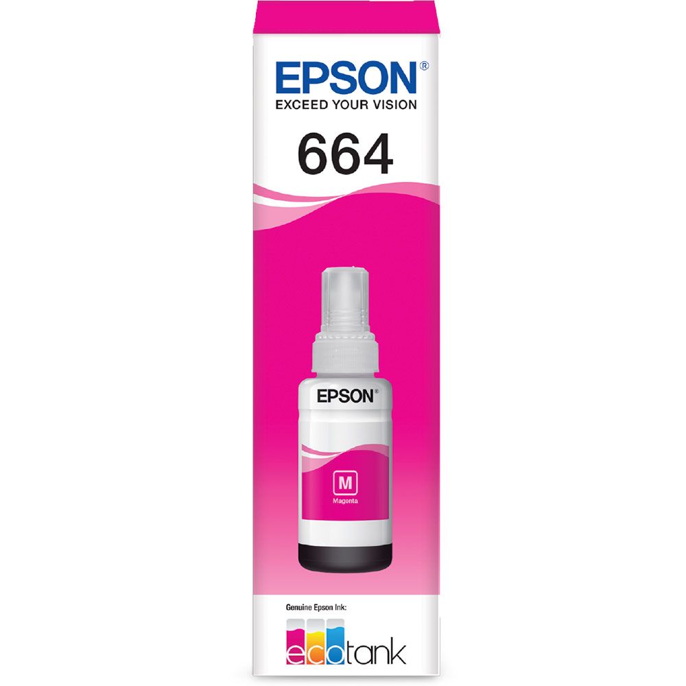 Refil Tinta Epson Orig. T664320al 70ml Magenta