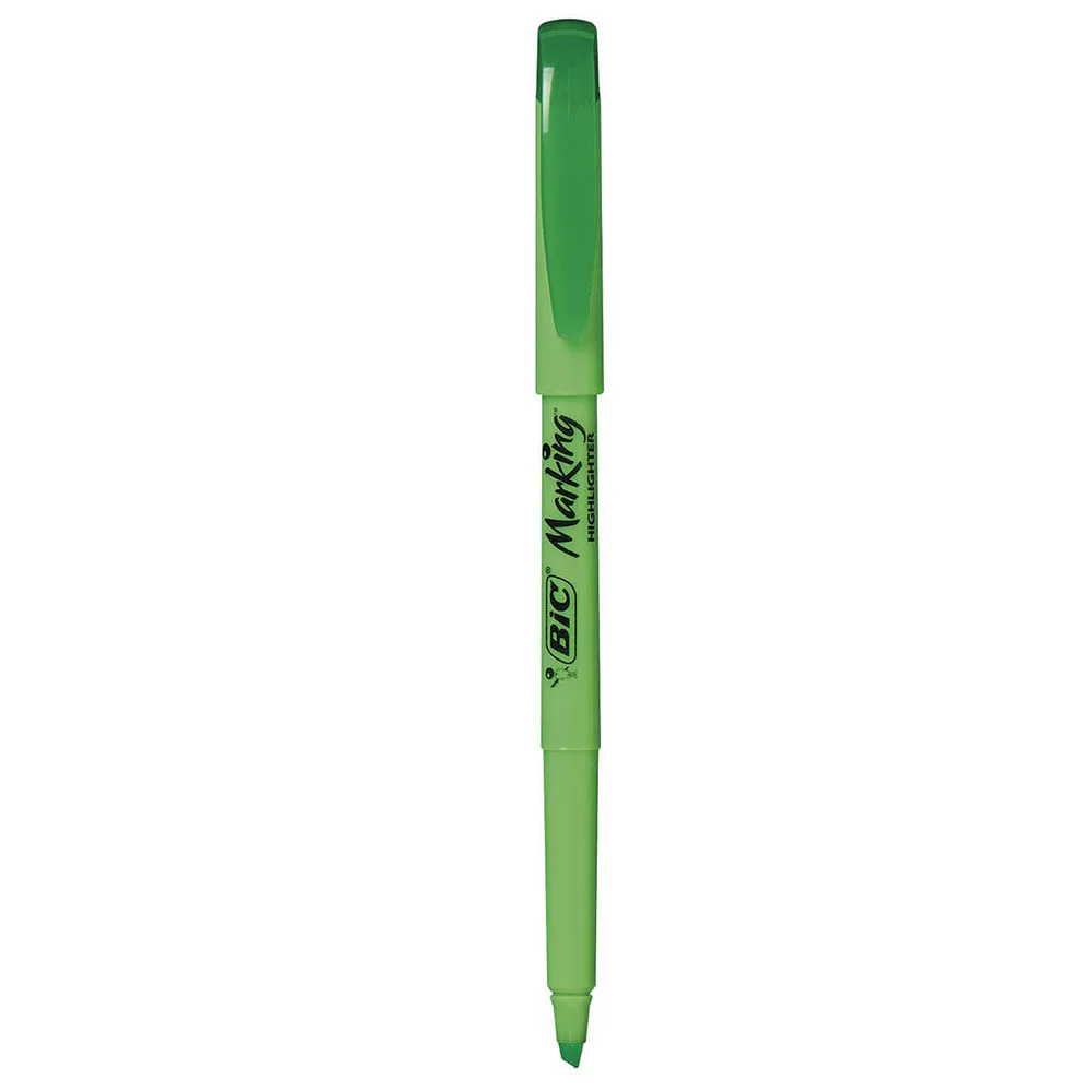 Pincel Marca Texto Brite Liner Verde Bic