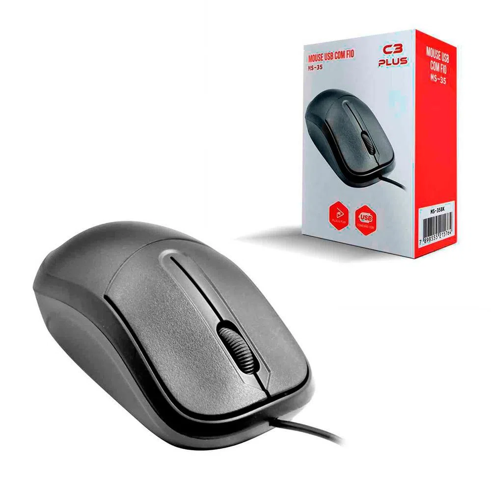 Mouse Usb Ms-31bk C3tech