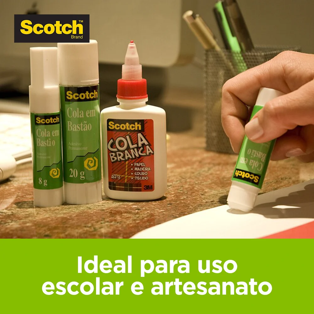 Cola Bastão 40 Grs 3m