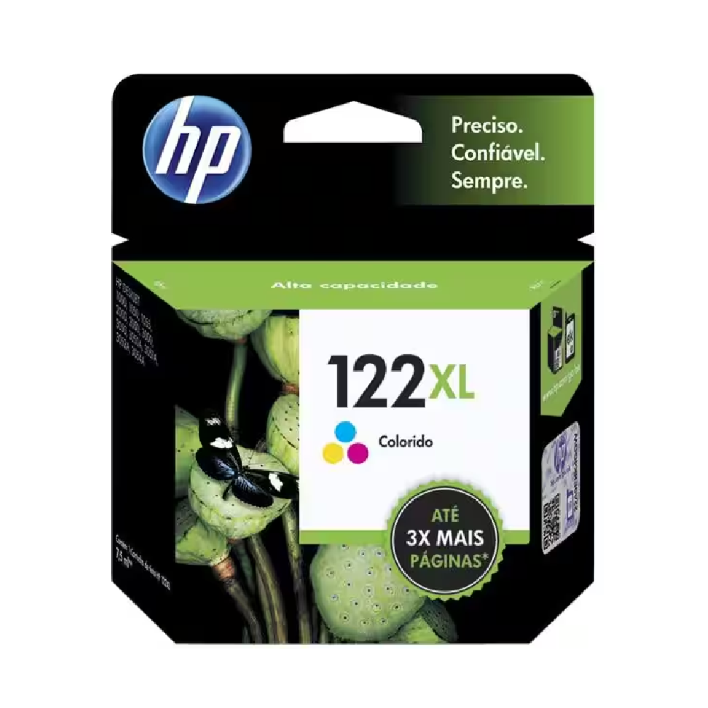 Cartucho Orig. Hp122xl Ch564 7,5ml Colorido