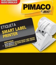 Etiqueta Smart Label Printer Slp-vtl 1 Rolo C/ 210 Pimaco