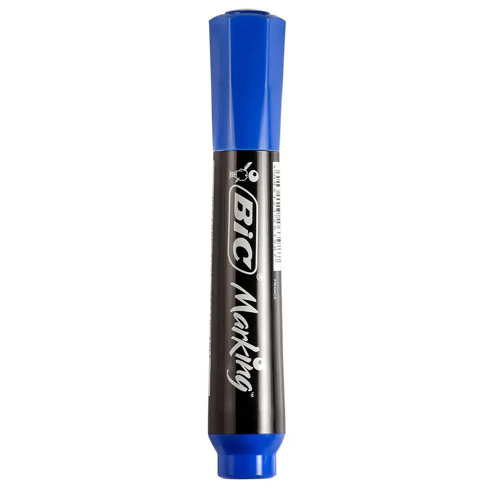 Pincel Marcador Permanente Azul Bic