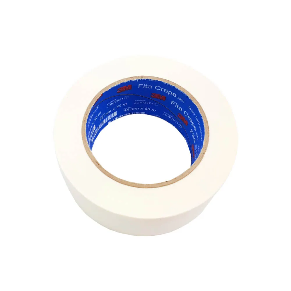 Fita Crepe 3m 48mm X 50m 2352 - 1 Rolo
