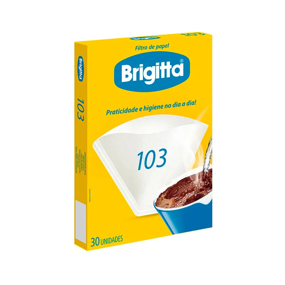 Filtro De Papel 103 C/ 30 Brigitta