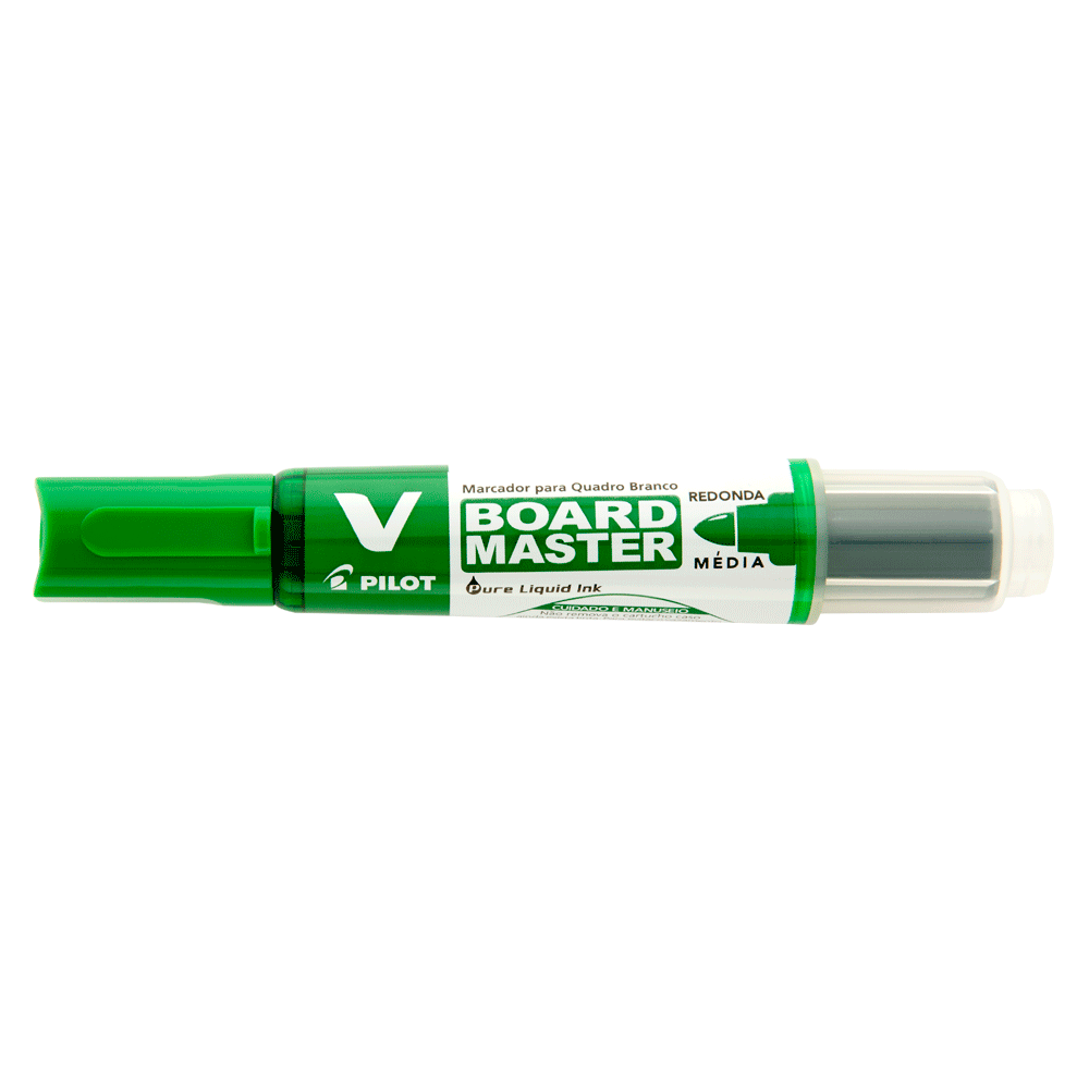 Pincel Quadro Branco Wbma Recarregavel Verde Pilot