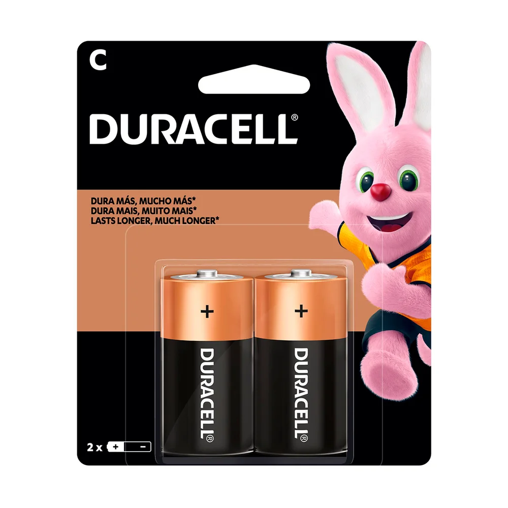 Pilha Media C Duracell