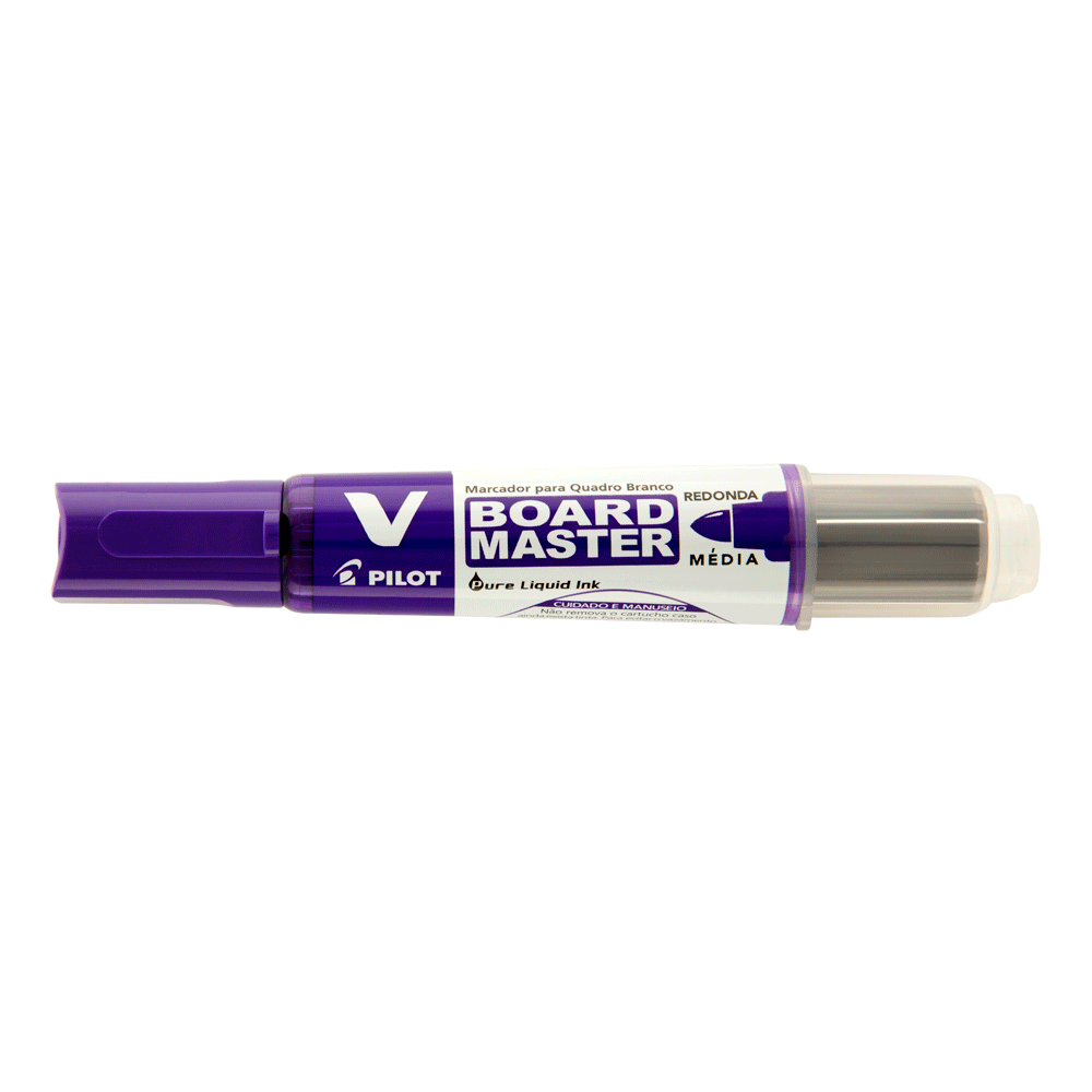 Pincel Quadro Branco Wbma Recarregavel Violeta Pilot