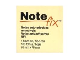 Bloco Notefix Amarelo 76mm X 76mm 100 Folhas 3M 