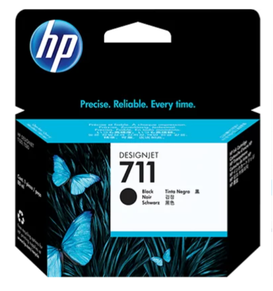 Cartucho Original Hp711 Cz133a Preto Hp