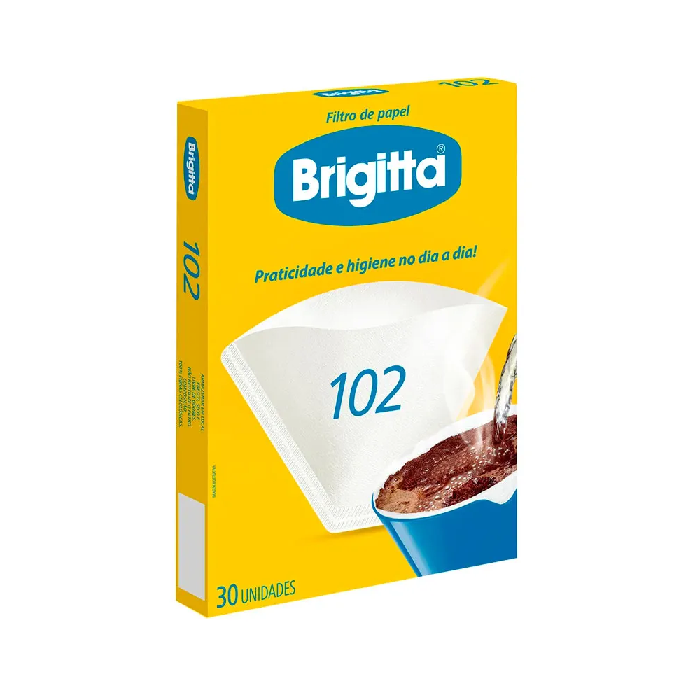 Filtro De Papel 102 C/ 30 Brigitta