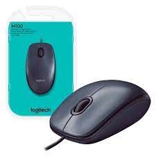 Mouse Usb M100 Preto Logitech 