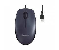 Mouse Usb M90 Preto Logitech 