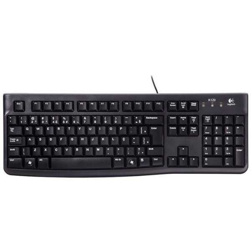 Teclado Usb K120 Preto Logitech