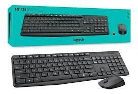 Kit Wireless (Teclado/Mouse) Mk235 Logitech 