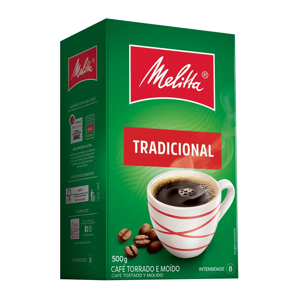 Café A Vácuo Tradicional 500g Melitta