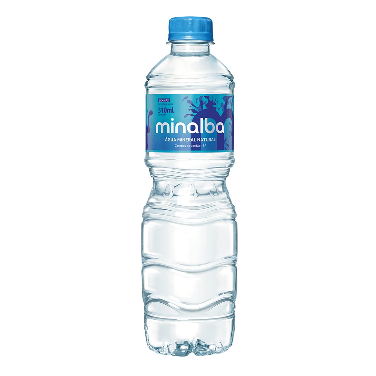 Água Mineral Sem Gás 510ml C/ 12 Unidades Minalba 