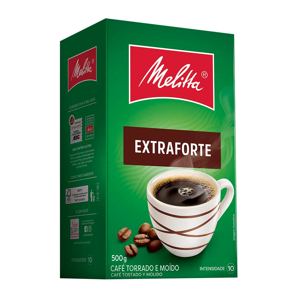 Café A Vácuo Extraforte 500g Melitta