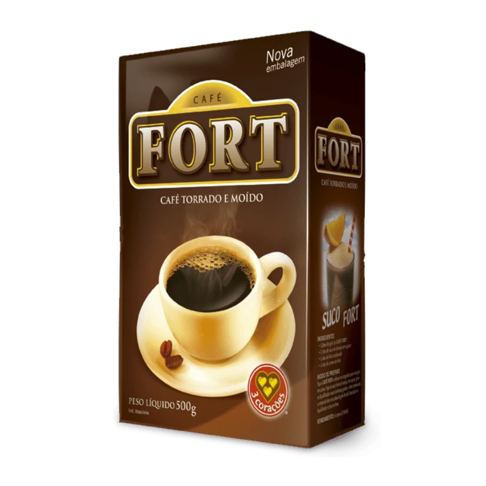 Cafe A Vácuo Tradicional 500g Fort