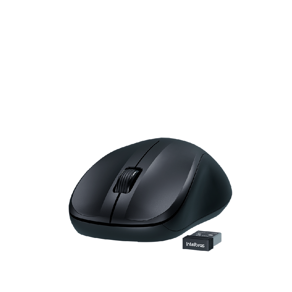 Mouse Intelbras Msi50 Sem Fio Usb Preto - Wireless