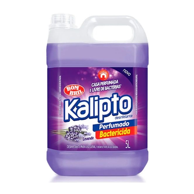 Desinfetante Perfumado Lavanda Kalipto 5L Bombril 