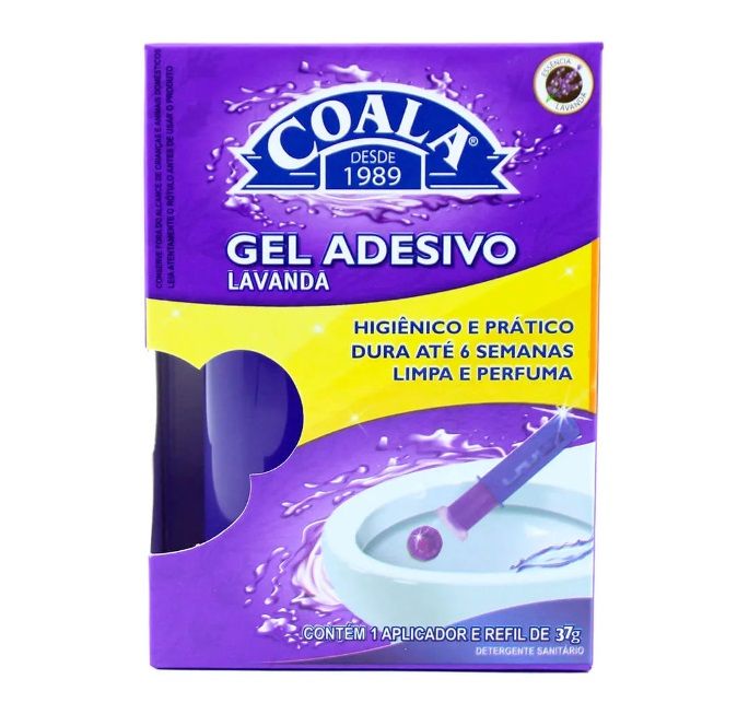 Aplicador De Gel Adesivo + Refil Lavanda 37g Coala