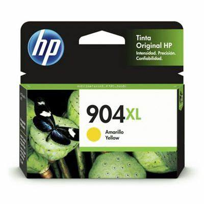 Cartucho Original Hp904xl T6m12ab Amarelo Hp