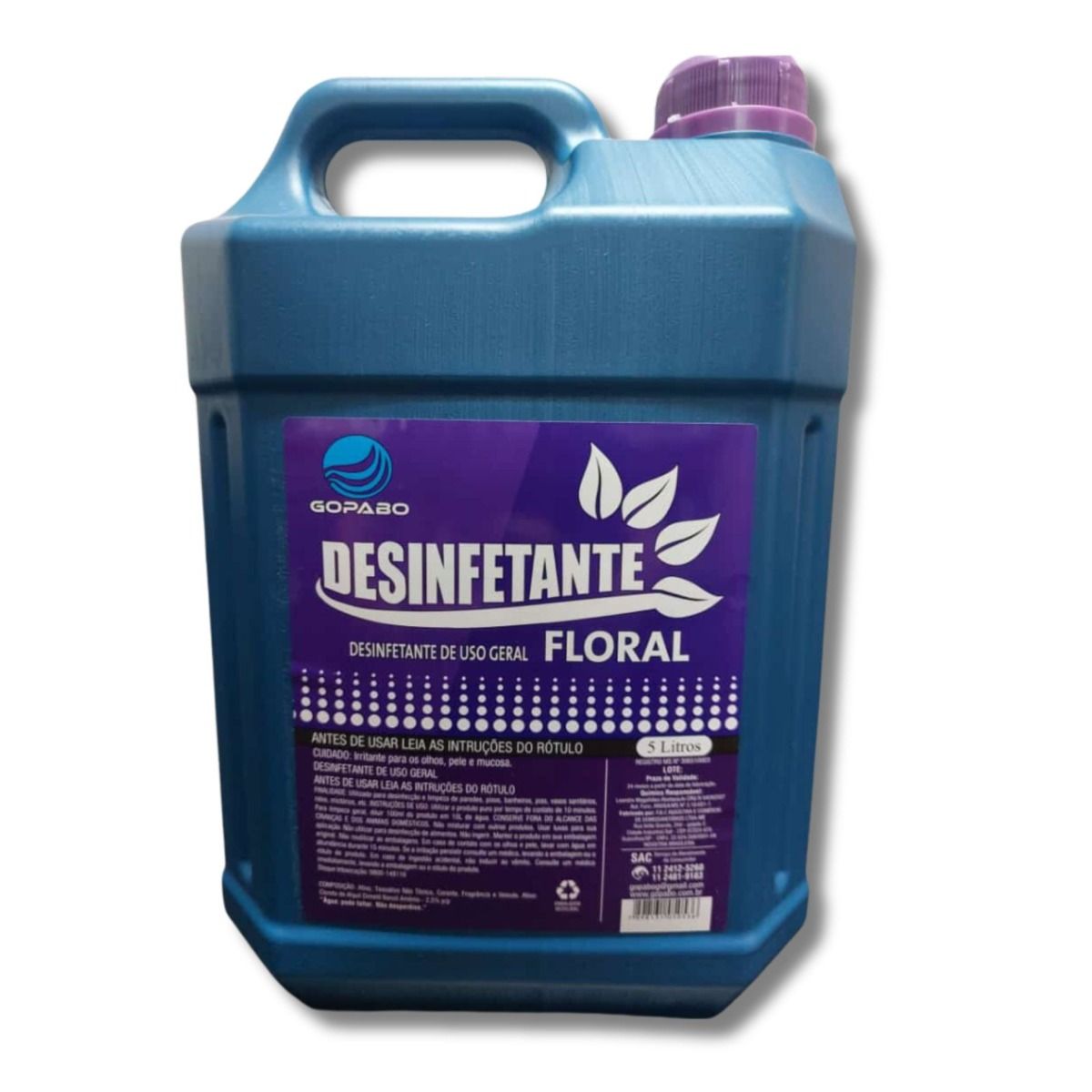 Desinfetante Floral 5L Gopabo 