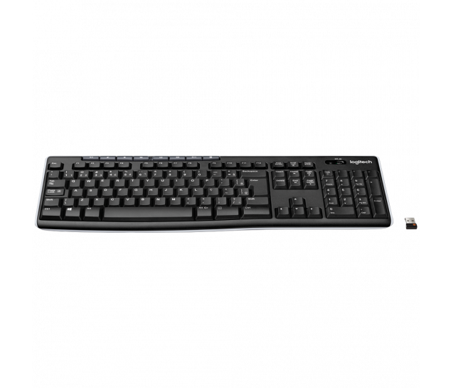 Teclado Wireless (Sem Fio) USB K270 Preto Logitech 