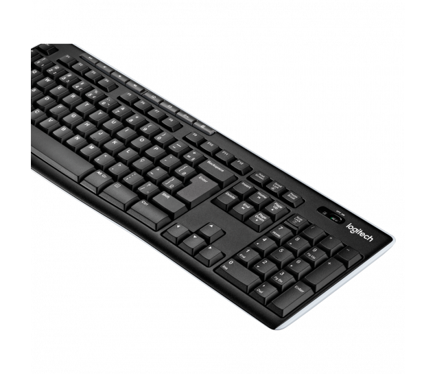 Teclado Wireless (Sem Fio) USB K270 Preto Logitech 