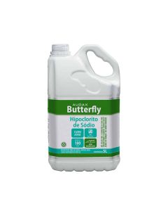 Hipoclorito De Sódio 5% Cloro 5l Butterfly Audax
